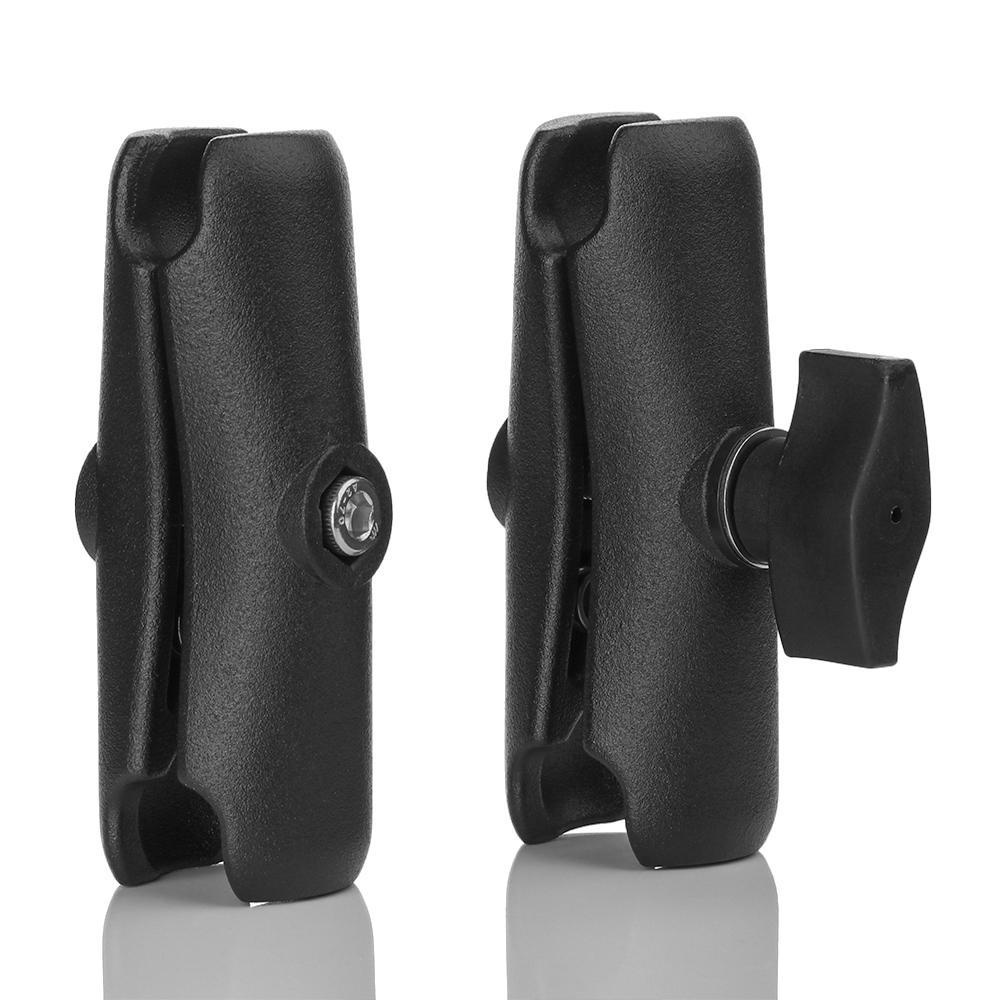 CHOOKYY 65mm Atau 95mm Double Socket Arm Detachable Pendek Panjang Action Camera Aksesoris Phone Holder