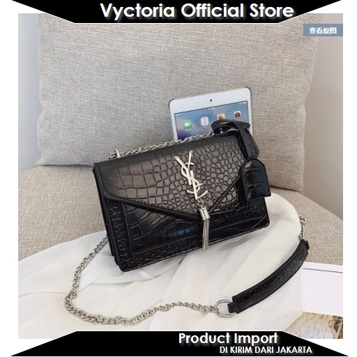 (COD) Vyctoria VOS5081 Tas Selempang Wanita Murah Fashion Import Promo JTF7231 EL5081 LT1714 7231 1714 5081