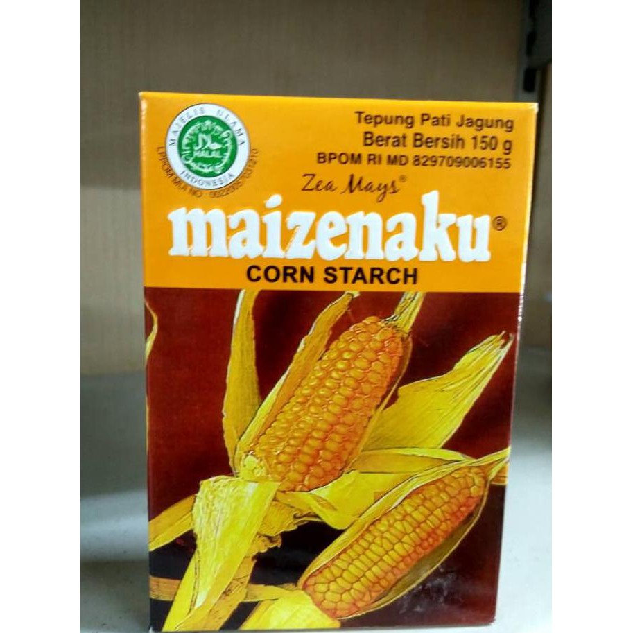 

Sale!! Maizenaku Corn Starch 150 Gram Maizena Tepung Jagung Terbaru