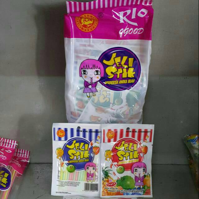 [ECER] Chen Liang Ji - Jeli Stik Yogurt Pendek 18gr