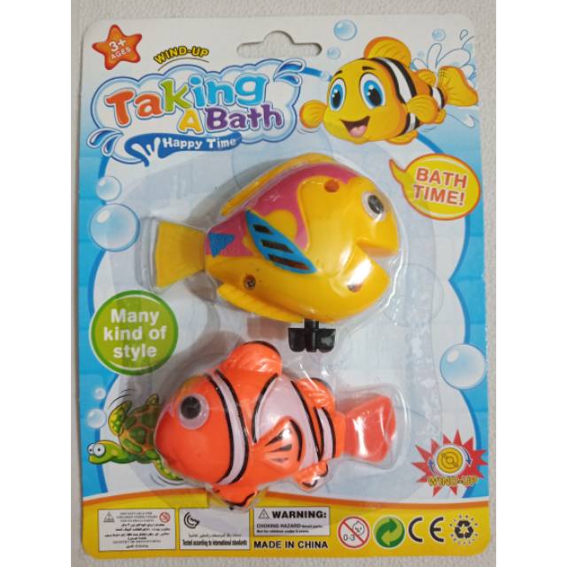 Mainan ikan berenang