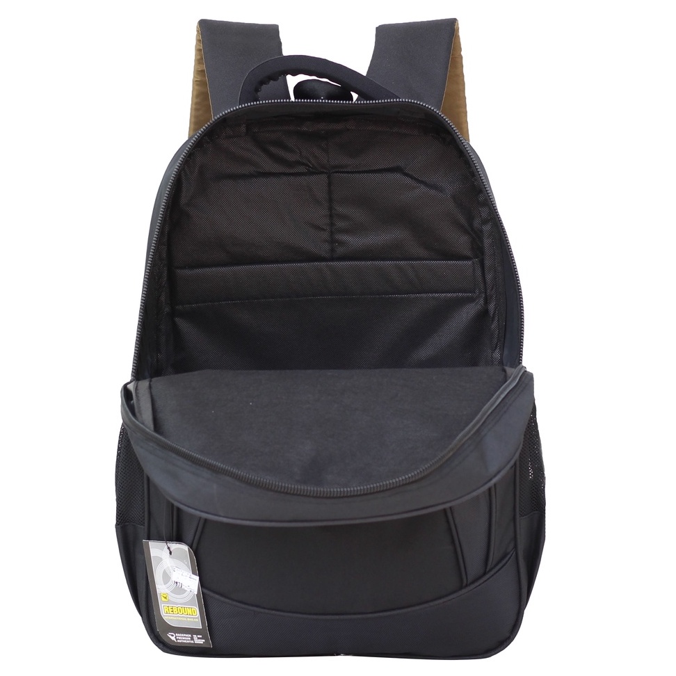 Obral Tas Backpack Pria SMP SMA Cowok Ransel Gendong Hitam Polo Berkualitas