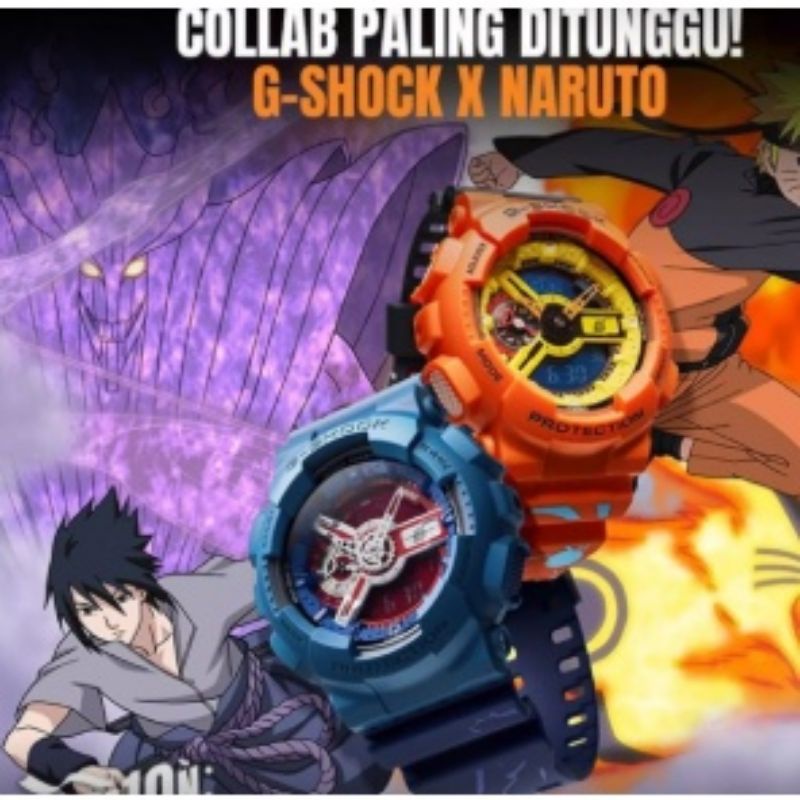 NARUTO CASIO G-SHOCK GA-110 Full set