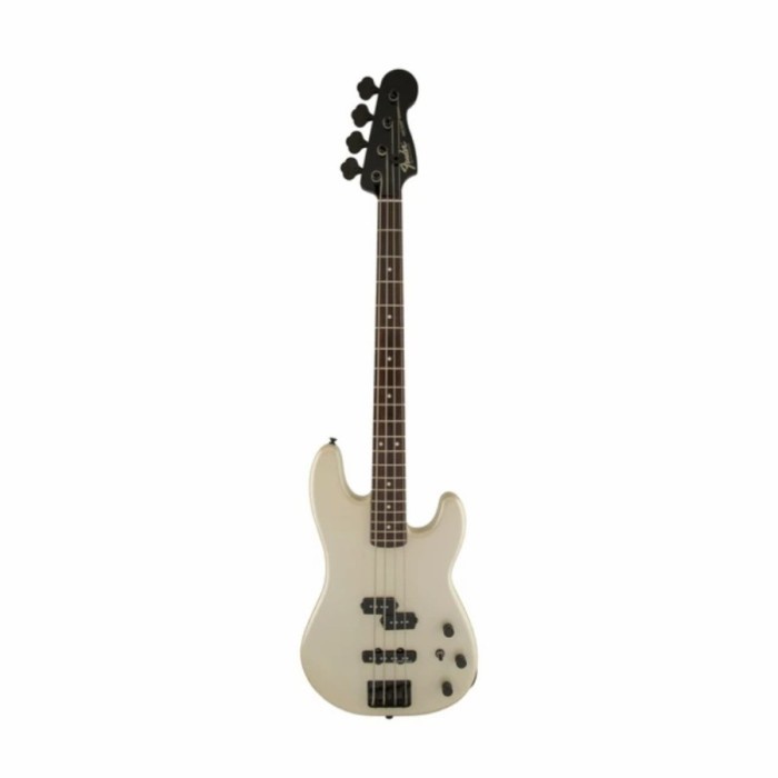 Bass Guitar Fender Duff McKagan Rosewood FB White