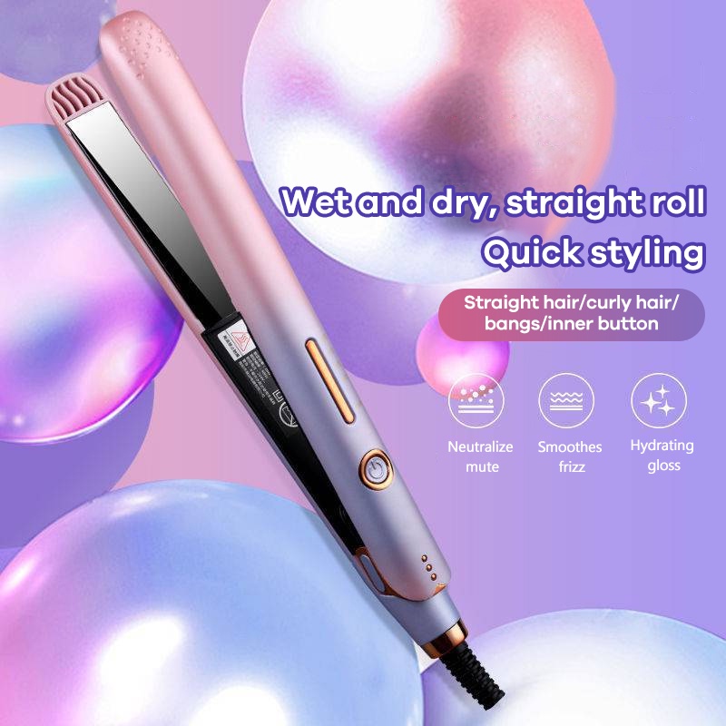 Kaikki Catokan Rambut Mengeriting/Meluruskan-Kontrol suhu cerdas Hair Straightener Catokan Rambut Infrared Ceramic