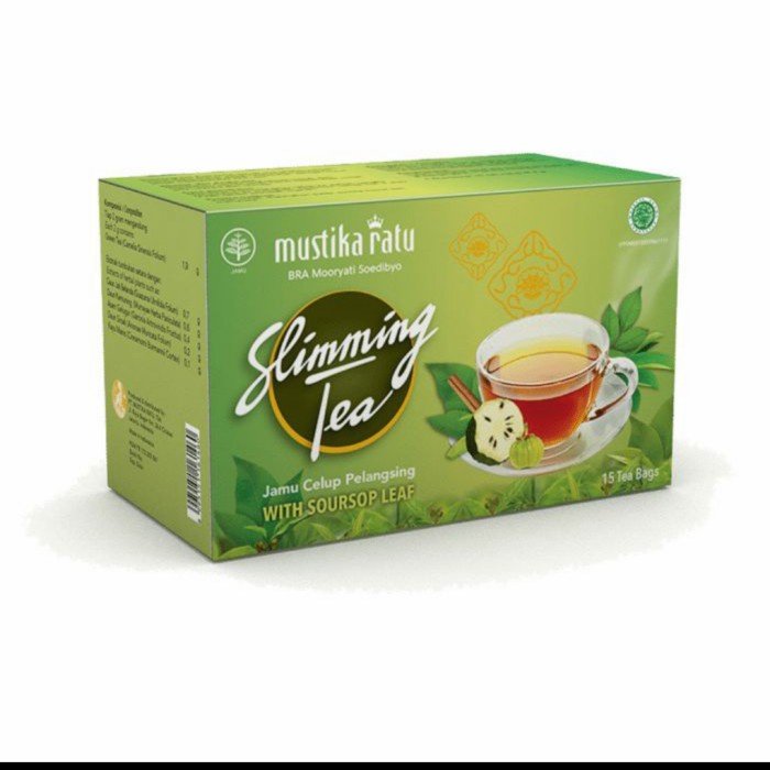 

(BISA COD) mustika ratu sliming tea greentea extara daun sirsak