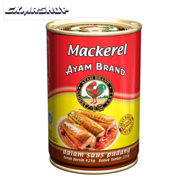 

Ayam Brand Mackerel Saos Padang 425gr