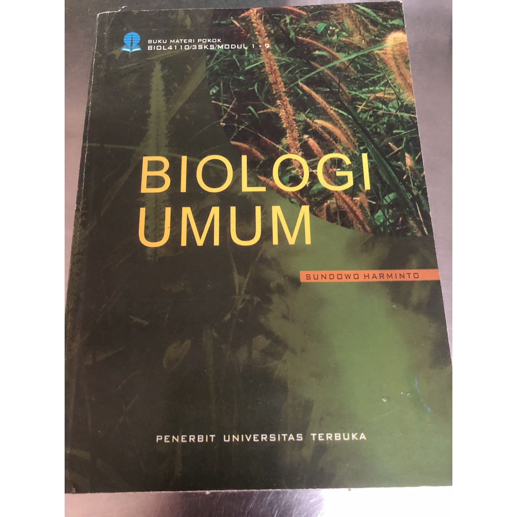 Modul/Buku Universitas Terbuka BIOL4110 BIOLOGI UMUM