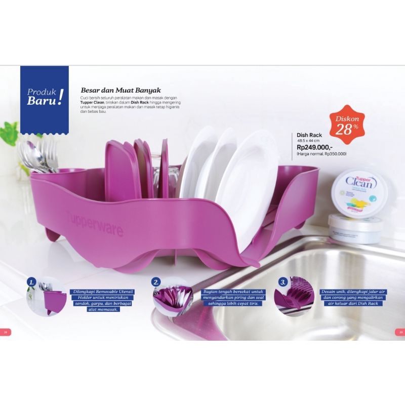 dish rack tupperware