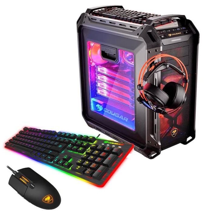 PAKET SULTAN RAKITAN PC GAMING KOMPLIT Intel I7 7700 VGA 4GB SSD 512GB RAM 16GB HDD 1TB 24INCHI