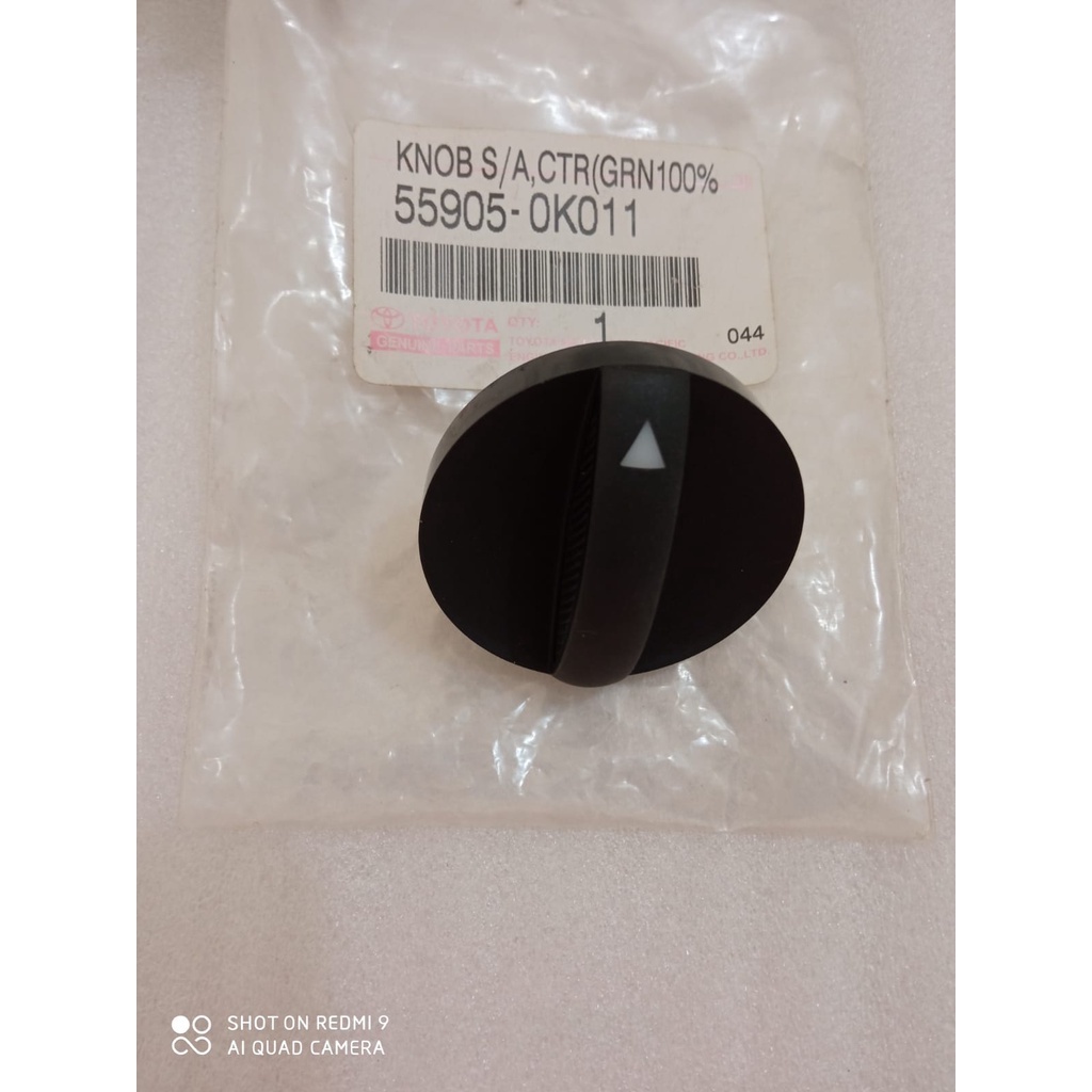 Knob Knop Tombol Stelan Putarn Control AC Innova Hilux Fortuner  2004-2010 ORIGINAL