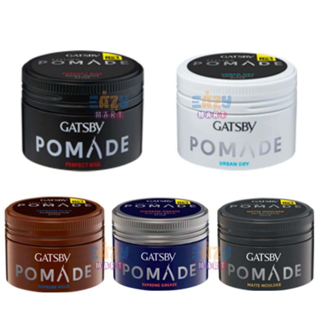 Gatsby Styling Pomade Perfect Rise Urban Dry Supreme Hold Grease Matte Moulder