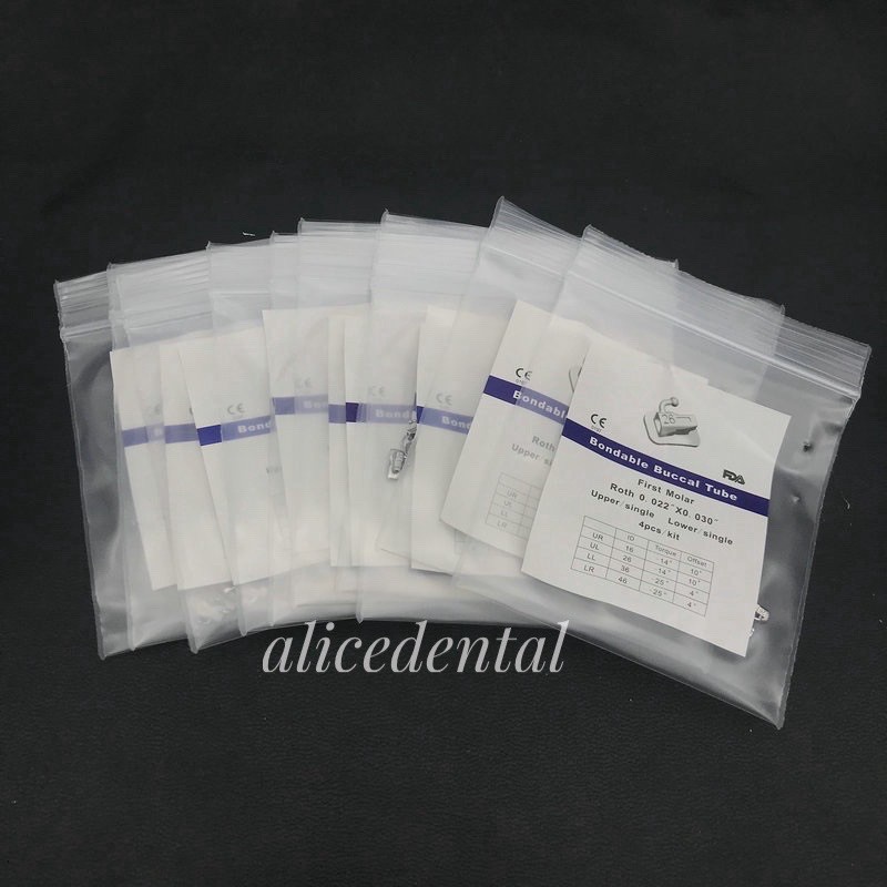 Dental buccal tube M1 first molar FDA roth 022 pengunci behel ortho bracket geraham belakang orthodontic buccaltube