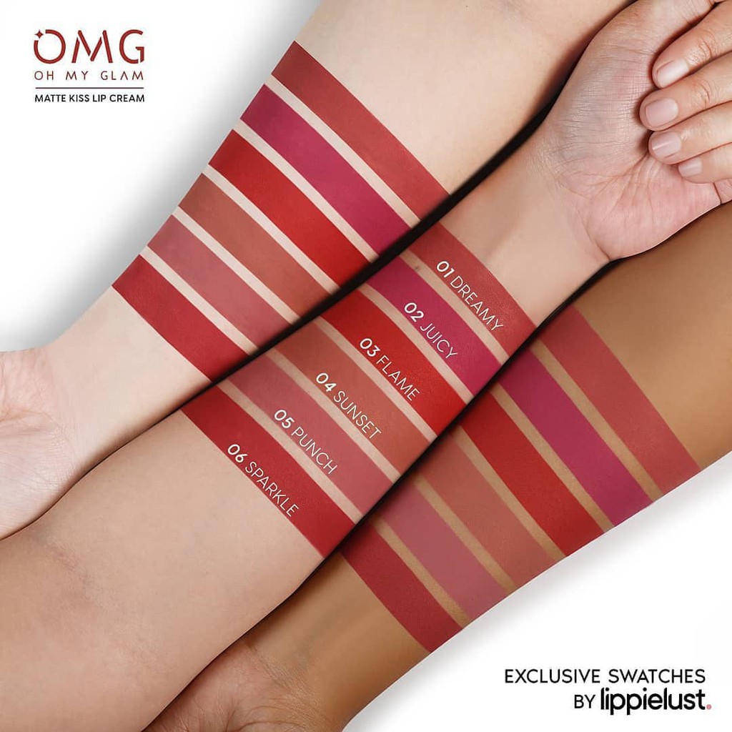 ⭐ BAGUS ⭐ [NEW] OMG OH MY GLAM LIPCREAM  Coffee Edition| LIp Cream Matte Urban