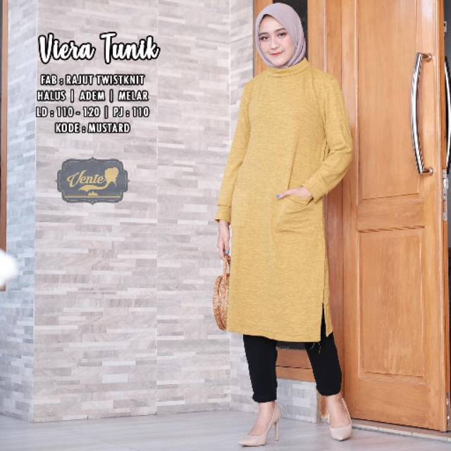Viera tunik rajut