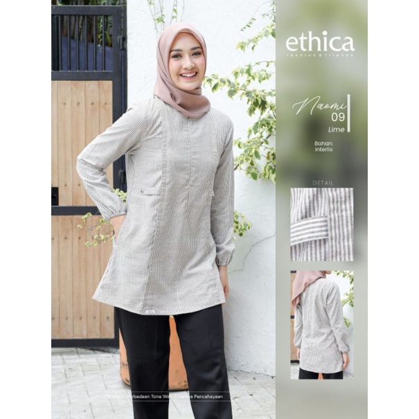 ATASAN ETHICA NAOMI 09 LIME MAROON PHATOM BLACK