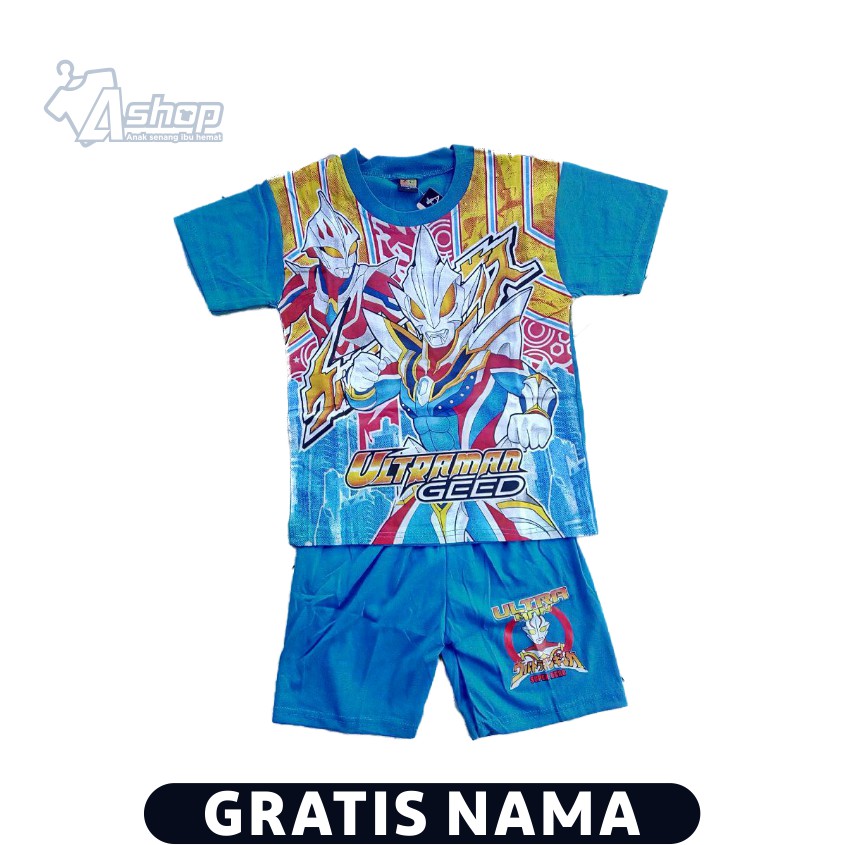 Baju Anak Setelan Ultraman