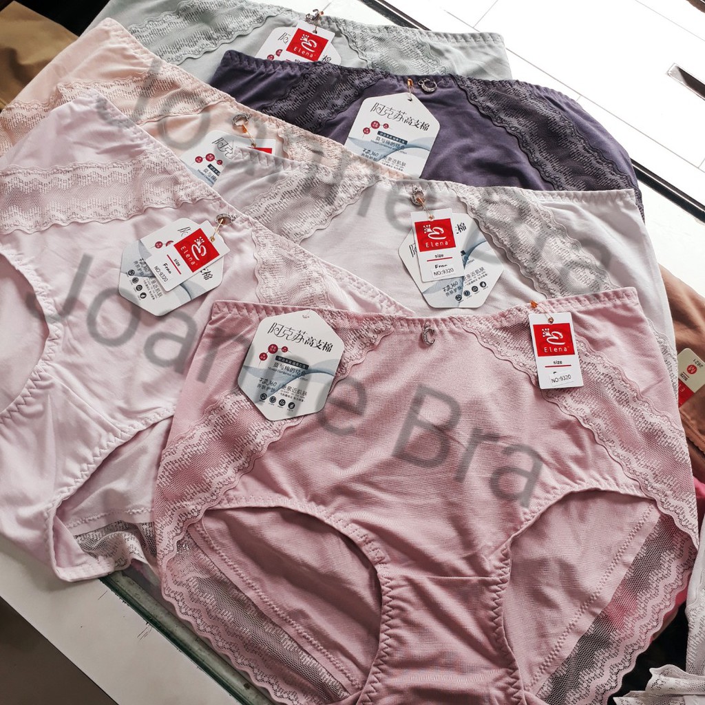 Elena Celana Dalam Wanita Modal Combined Cotton E 9320 - CD Wanita Sexy Elegan Dingin dan Lembut