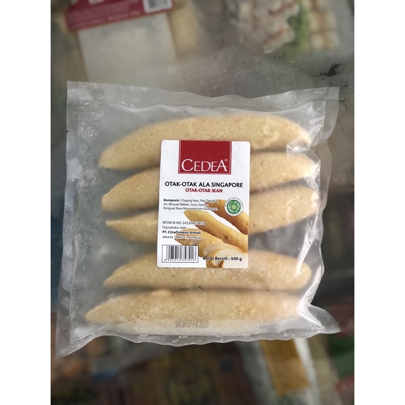 

Cedea Otak-Otak Singapore 500gr SEMARANG