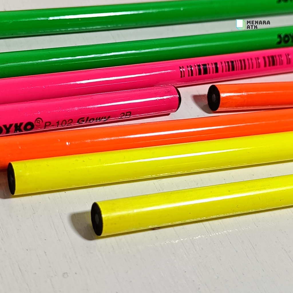 

Joyko Pensil Kayu P-102 Glowy 2B (12PCS)