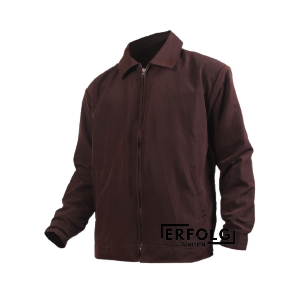 Jas kerja Pria Jaket Seragam Kantor Jacket Sby Jasket Semijas Formal Fhasion Korea Warna Coklat Hitam Cream Mocca Maroon Abu Original Brand Lokal Boss