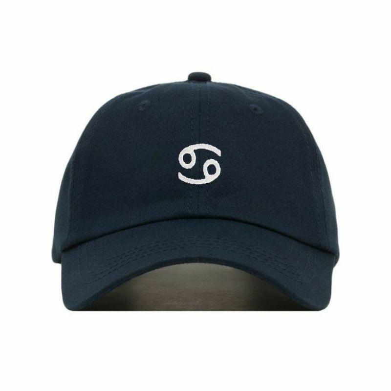 Topi baseball kaktus cream-69 navy