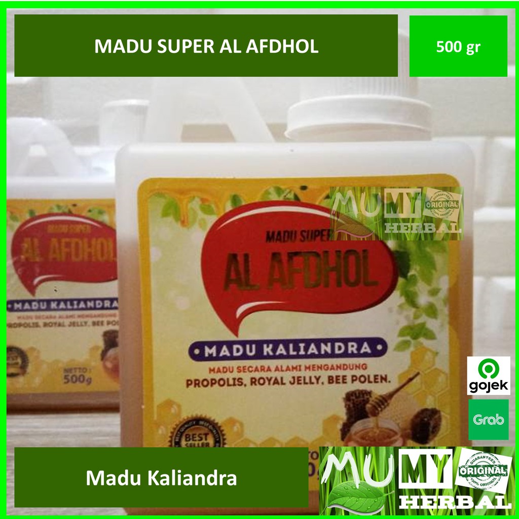 

Madu Super Al Afdhol Kaliandra Madu Murni Madu Kaliandra 500 gr