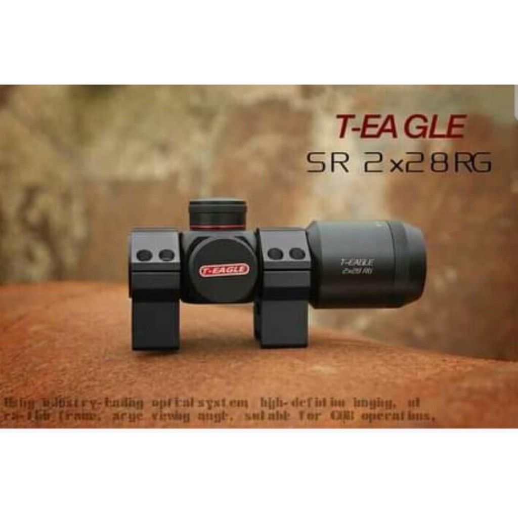 TELESCOPE TeleskopT- EAGLE Teagle Buntung Mini SR 2X28 RG IR