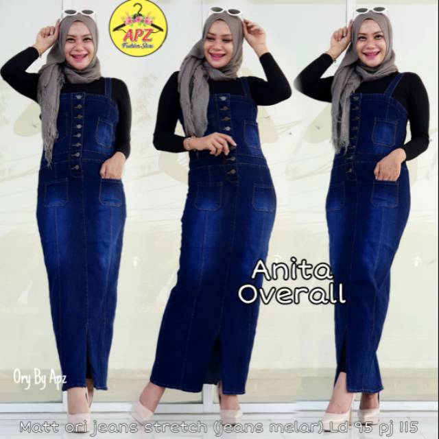 ANITA OVERALL JEANS BY APZ