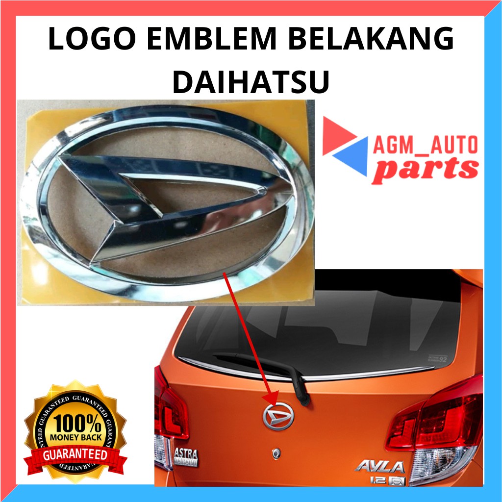 Logo Daihatsu Belakang/Logo Belakang/Logo Daihatsu/Logo Belakang