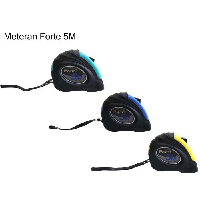 Meteran 5 Meter Merk Forte Measurement Tape