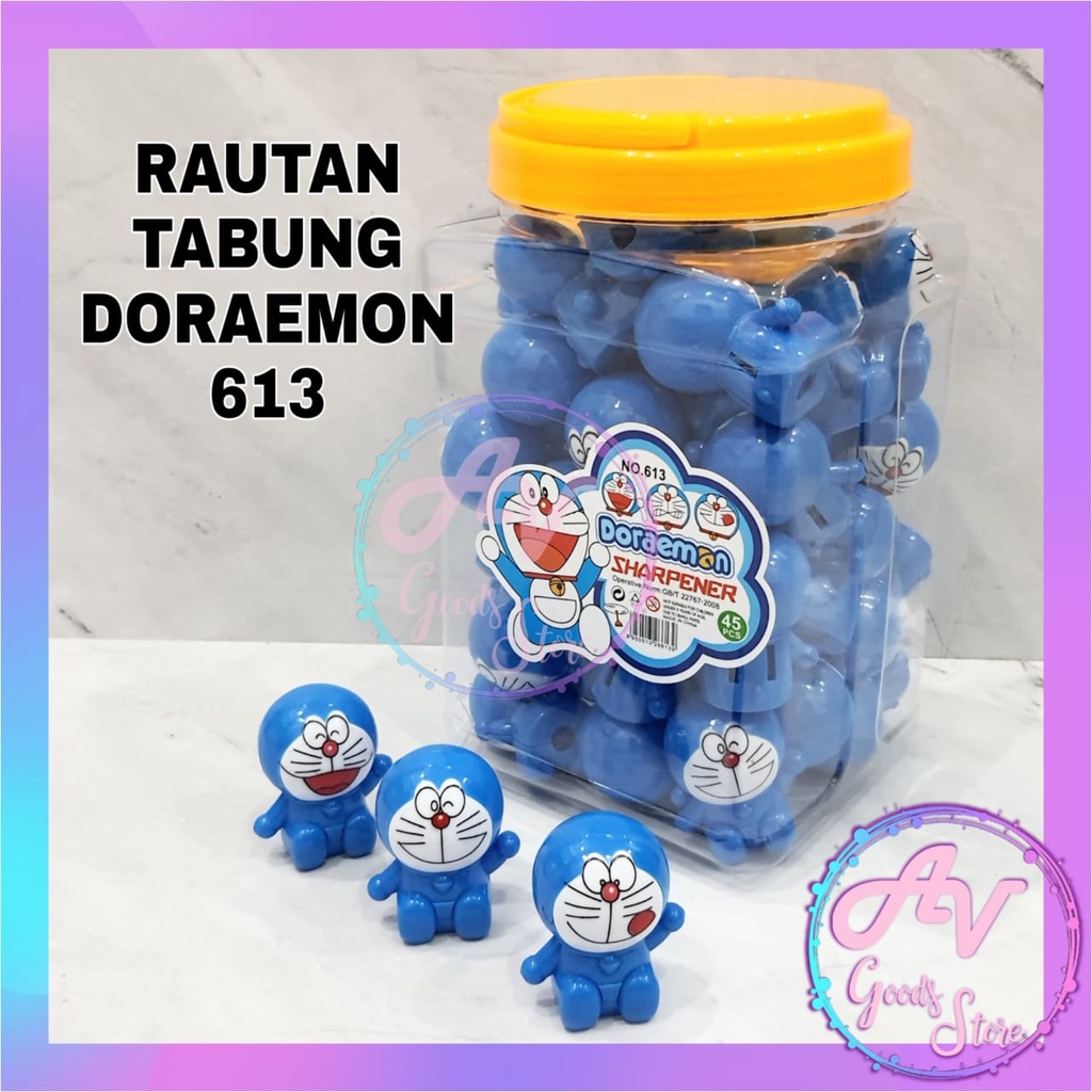 

1PCS RAUTAN TABUNG DORAEMON 613 / Serutan Pensil Karakter Fancy / Rautan Doraemon