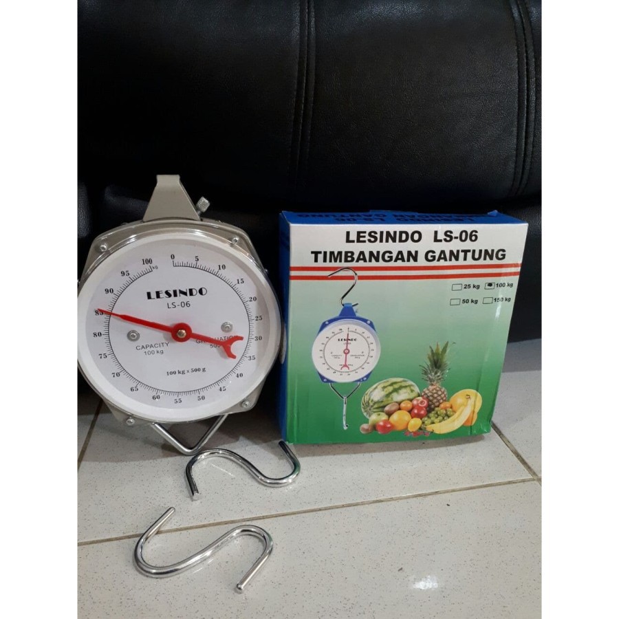 Timbangan Gantung Jarum Analog 50kg 100kg 150kg 200kg Hanging Scale Alat Ukur Berat