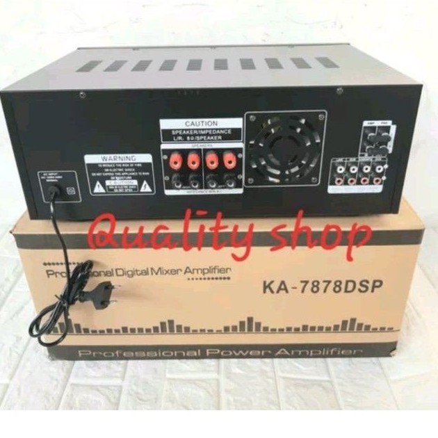 Power Mixer Blackspider 8 Channel ka7878DSP usb bluetooth prosesor BBE