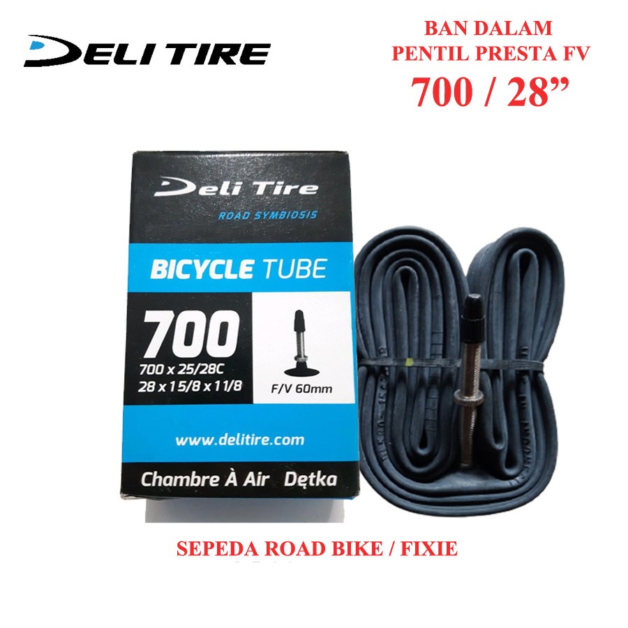 Ban Dalam Sepeda 700 x 25 Deli Tire