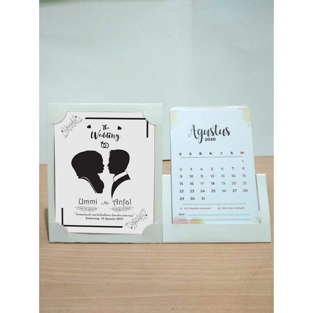 

Kalender duduk Ummi & Anfal (500 pcs + ongkir via cargo)