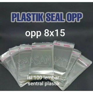 

Plastik opp bening lem perekat 8x15