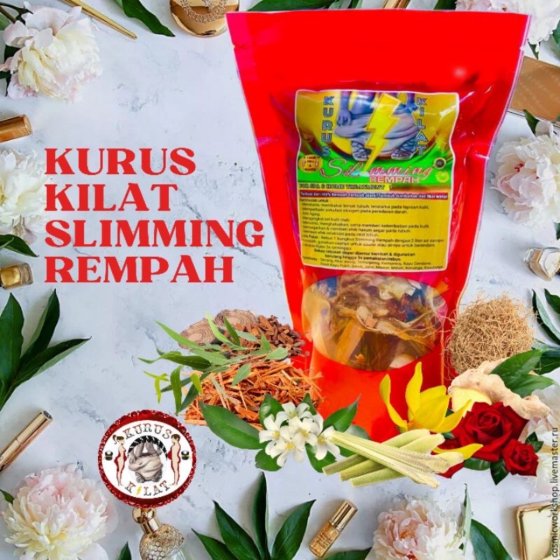 Rempah Slimming Pelangsing Badan Diet Herbal Penurun Berat Badan Ampuh Pembakar Lemak