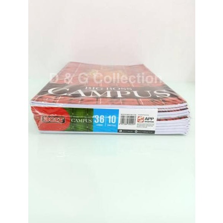 

Garansi Hemat BUKU BIG BOSS CAMPUS 36 LB MURAH