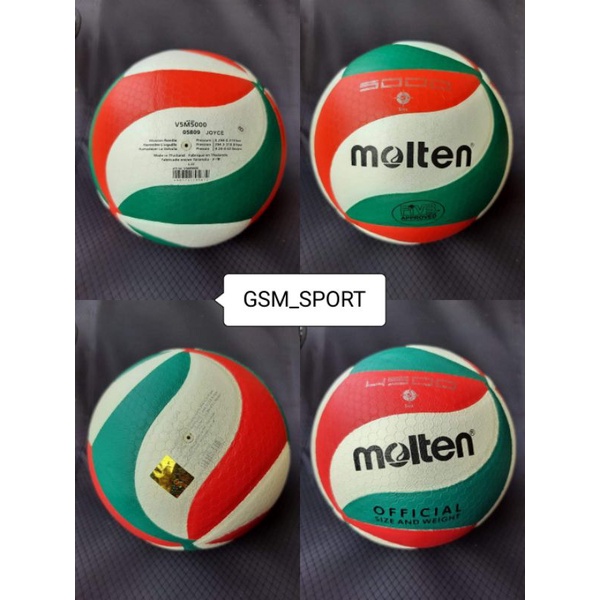 Bola voli molten 5000 / bola voli molten 4500 super premium original