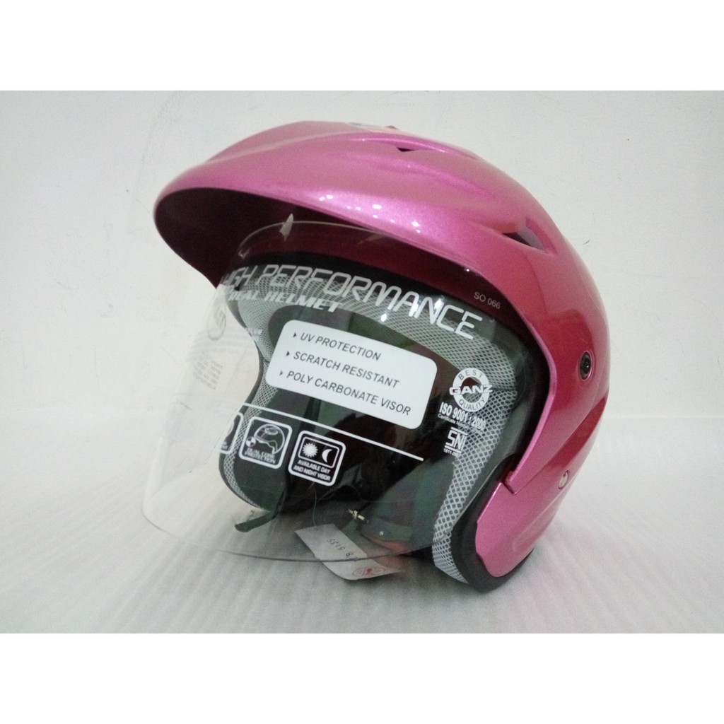 Ganz Helm / Helmet X28 Polos Pink Milk VT L