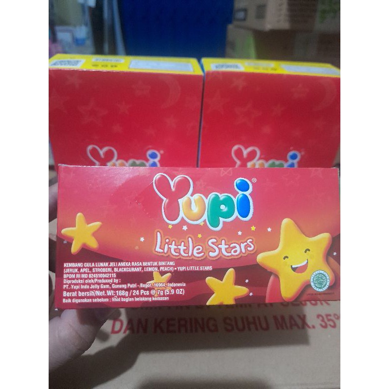 Yupi Little Stars box isi 24 pcs