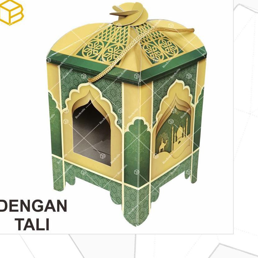 

For Sale - Box Toples Lebaran Packaging Kue Kering Dus Cookies Idul Fitri | TB-LANTERN ,,