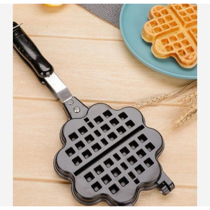 Cetakan Waffle Maker Flower Mini / Cetakan Croffle / Waffle Maker Love / Waffle Maker Mini / Cetakan