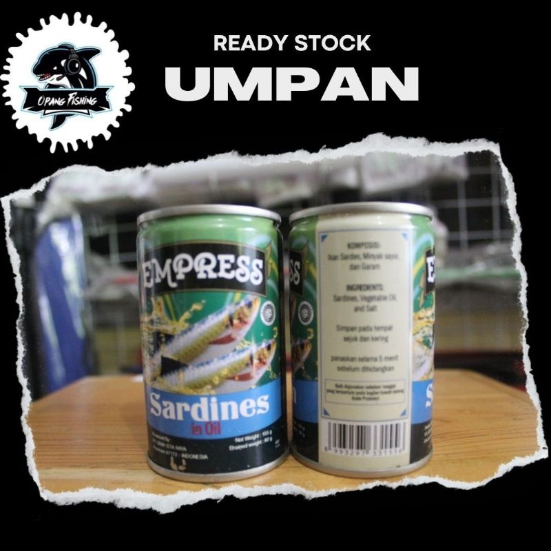 

EMPRESS SARDINES/TUNA DALAM KEMASAN