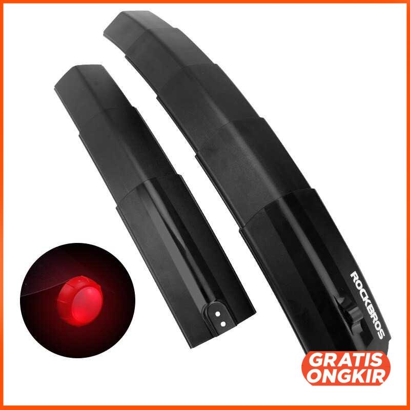 Rockbros Spakbor Sepeda Telescopic Fender Tail Light - DNB-1001