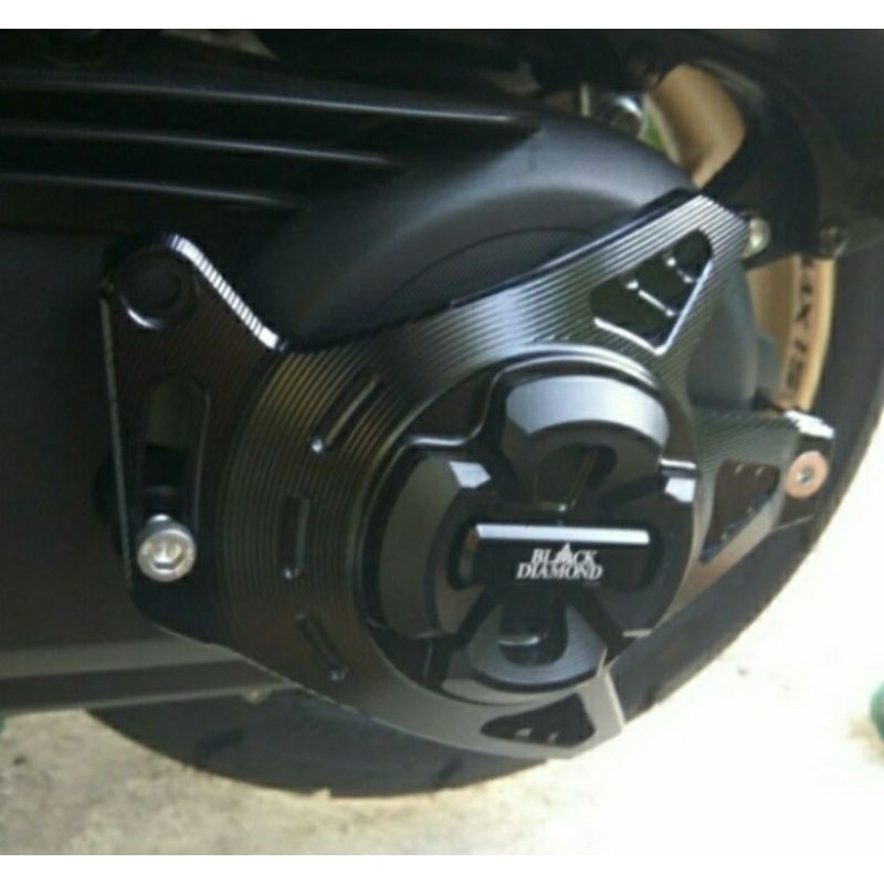 Cover Pelindung CVT Yamaha All New Nmax 2020 Black Diamond