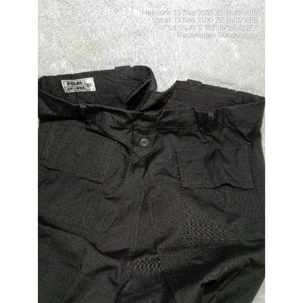 Celana PDL Jatah Polri