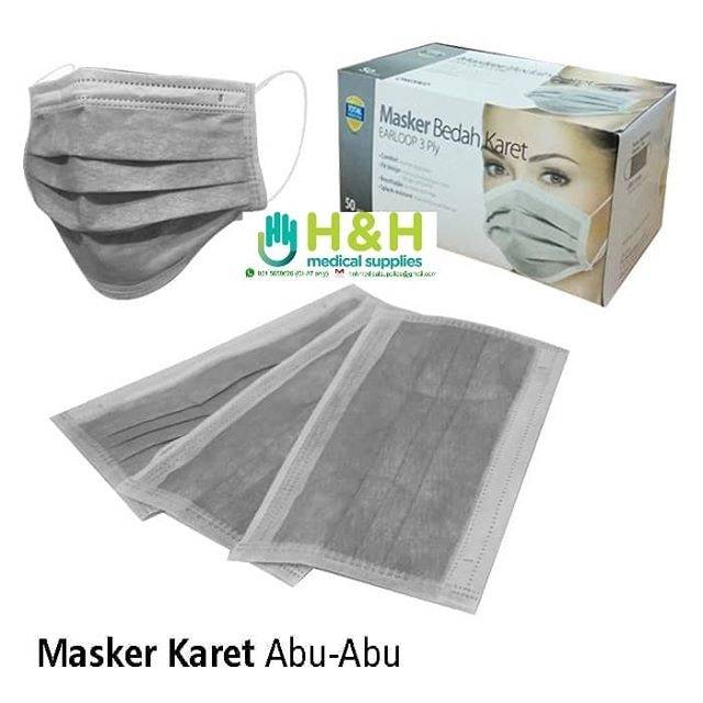 Masker Earloop 3ply