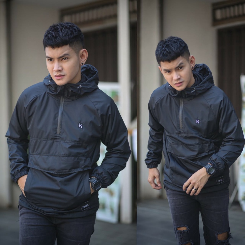 Jaket cagoule simple Zade Supply original